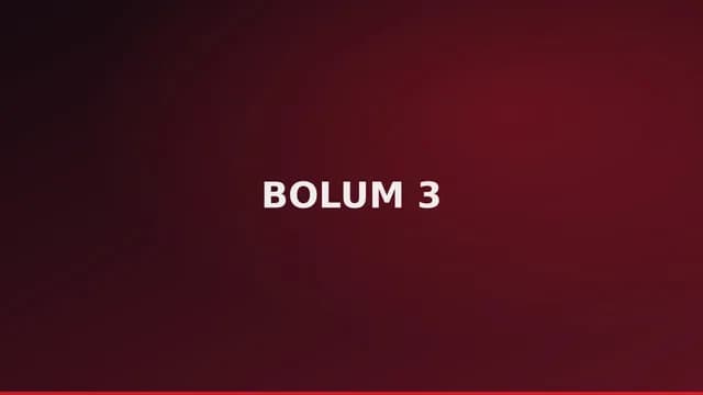 Karanlık Şehir 3. bölüm