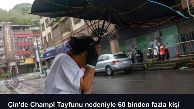 Çin'de Champi Tayfunu nedeniyle 60 binden fazla kişi tahliye edildi