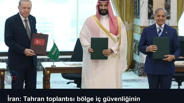 İran: Tahran toplantısı bölge iç güvenliğinin şekillenmesi için başlangıç olabilir
