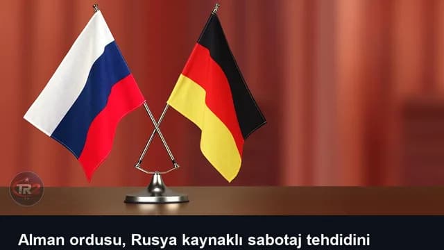 Alman ordusu, Rusya kaynaklı sabotaj tehdidini "ciddi" seviyesine yükseltti