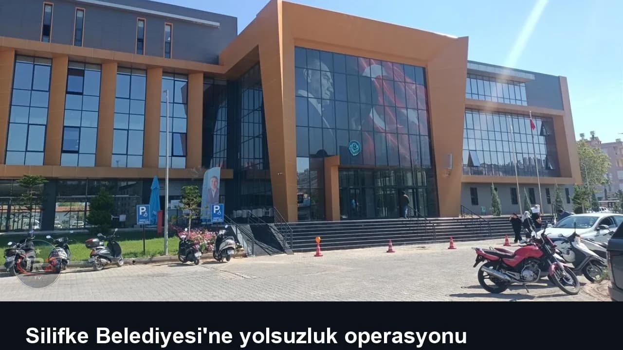 Silifke Belediyesi'ne yolsuzluk operasyonu genişliyor: 7 gözaltı