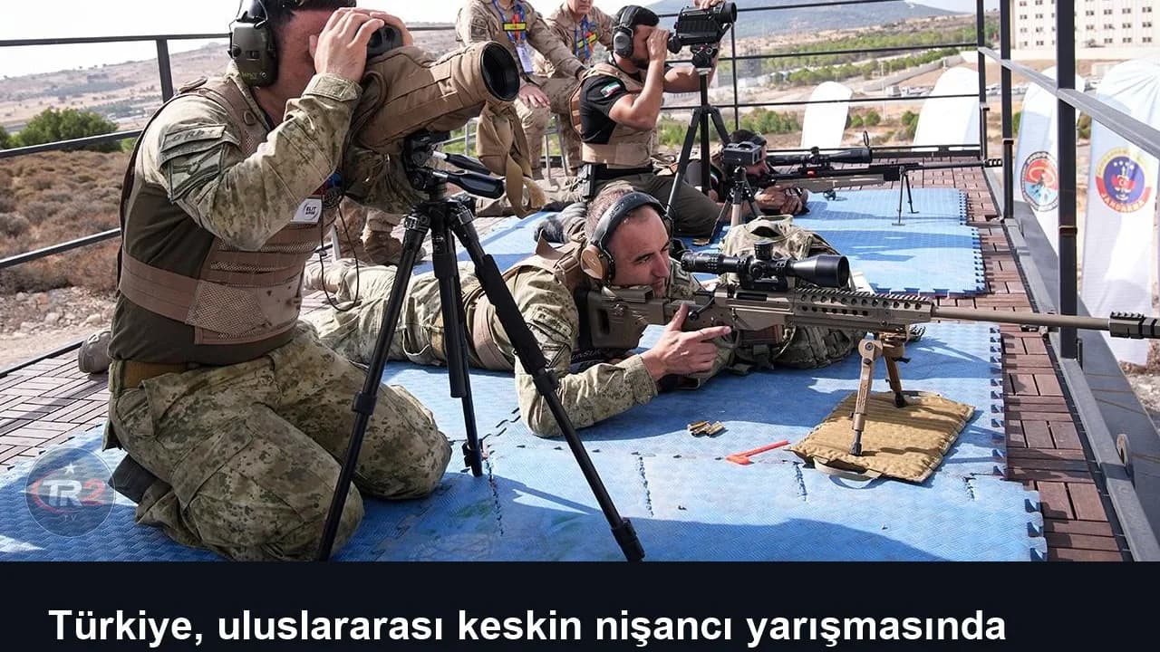 Türkiye, uluslararası keskin nişancı yarışmasında birinci oldu