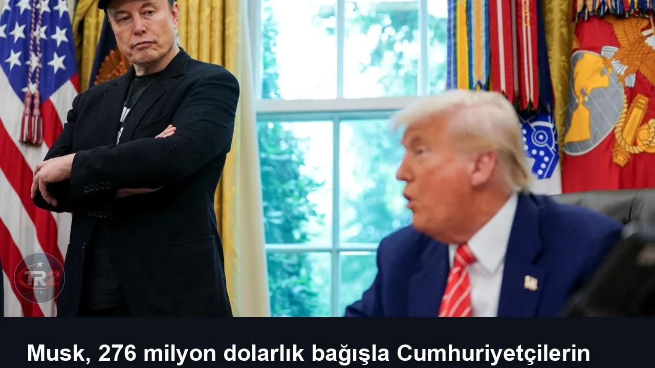 Musk, 276 milyon dolarlık bağışla Cumhuriyetçilerin en büyük destekçisi oldu