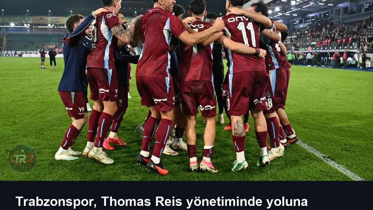 Trabzonspor, Thomas Reis yönetiminde yoluna kayıpsız devam ediyor