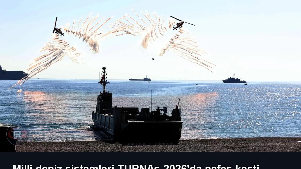 Milli deniz sistemleri TURNAs-2026'da nefes kesti