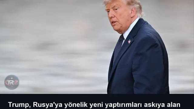 Trump, Rusya'ya yönelik yeni yaptırımları askıya alan kararname imzaladı