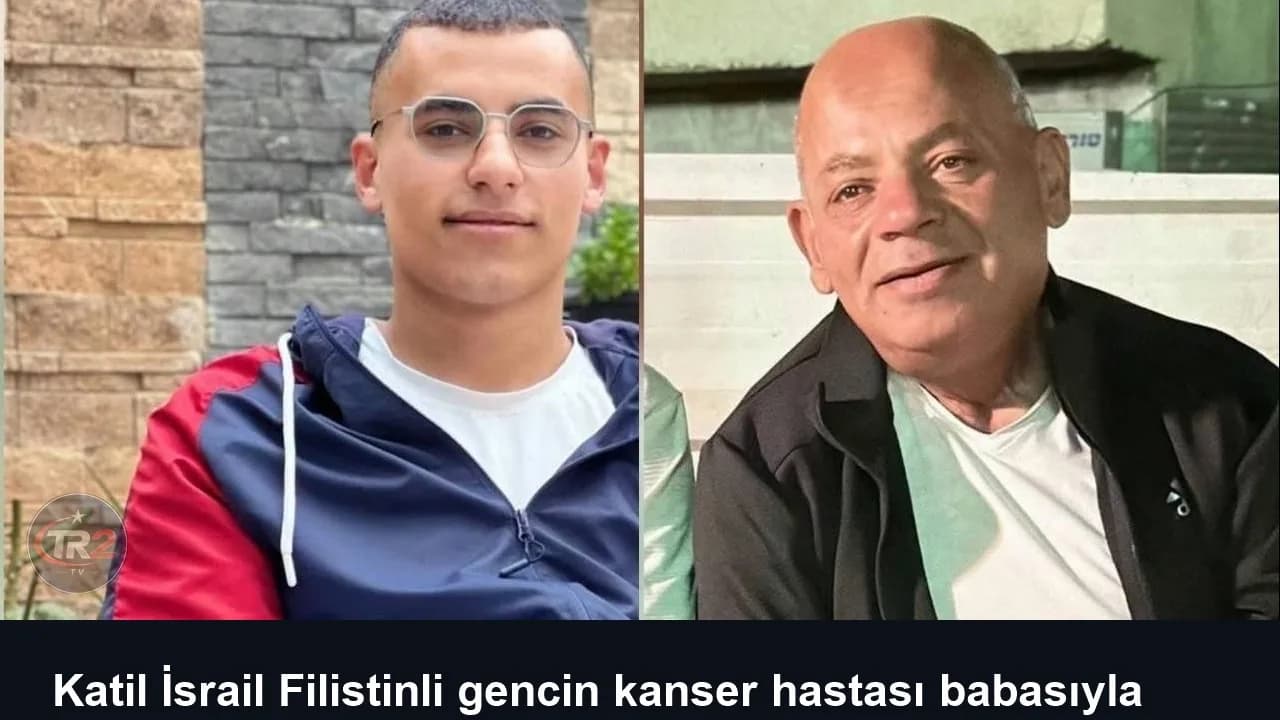 Katil İsrail Filistinli gencin kanser hastası babasıyla vedalaşmasına izin vermedi