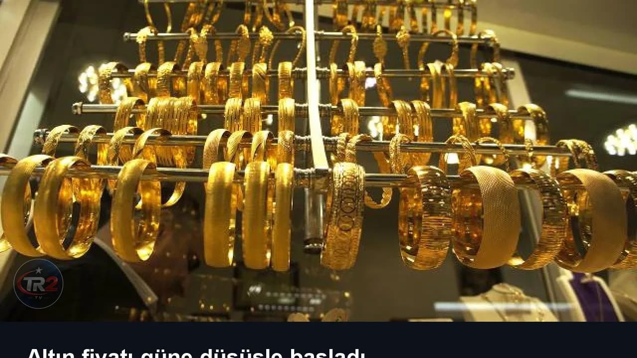Altın fiyatı güne düşüşle başladı