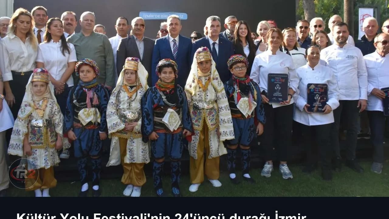Kültür Yolu Festivali'nin 24'üncü durağı İzmir