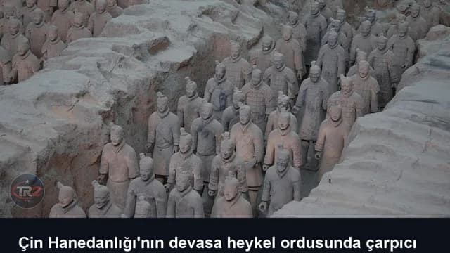 Çin Hanedanlığı'nın devasa heykel ordusunda çarpıcı parmak izi keşfi