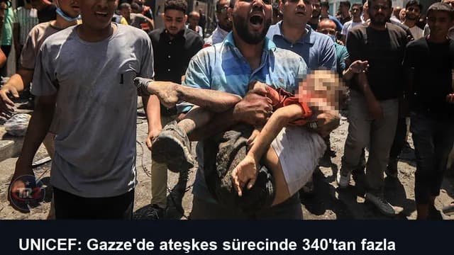 UNICEF: Gazze'de ateşkes sürecinde 340'tan fazla çocuk öldü, yüzlercesi yaralandı