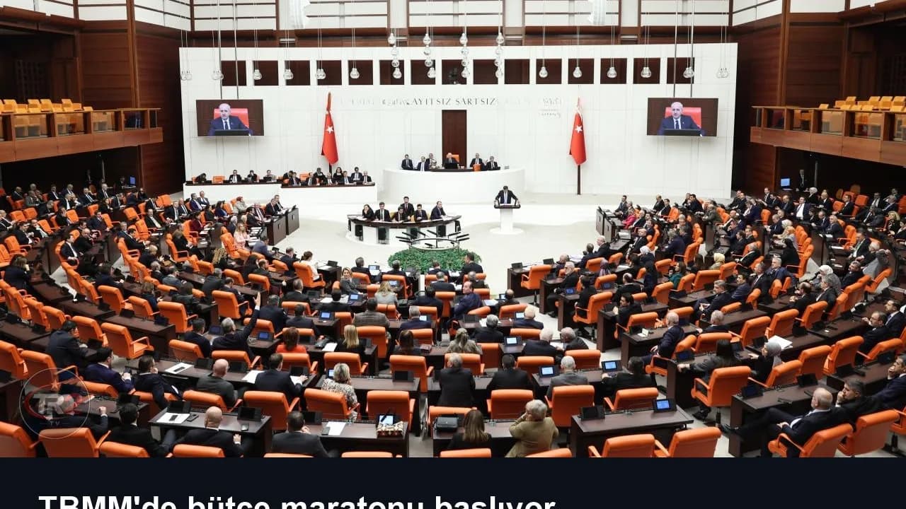 TBMM'de bütçe maratonu başlıyor