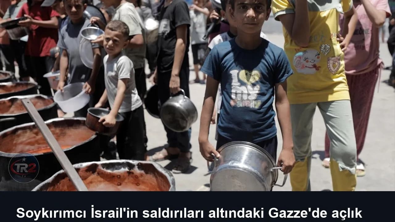 Soykırımcı İsrail'in saldırıları altındaki Gazze'de açlık seviyesi "felaket düzeyinde"