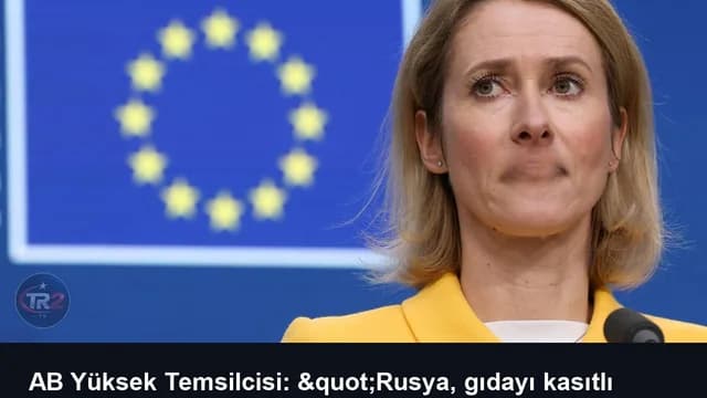 AB Yüksek Temsilcisi: "Rusya, gıdayı kasıtlı olarak bir silah haline getiriyor"