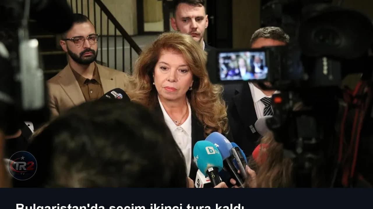 Bulgaristan'da seçim ikinci tura kaldı