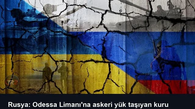 Rusya: Odessa Limanı'na askeri yük taşıyan kuru yük gemisini vurduk