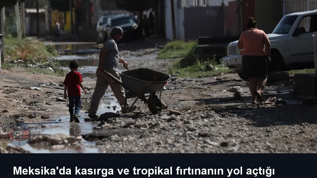 Meksika'da kasırga ve tropikal fırtınanın yol açtığı şiddetli yağışlar sonucu 6 kişi öldü