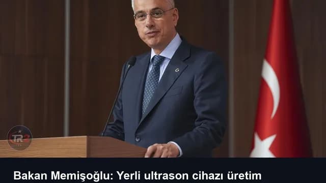Bakan Memişoğlu: Yerli ultrason cihazı üretim tesisimizi kuruyoruz