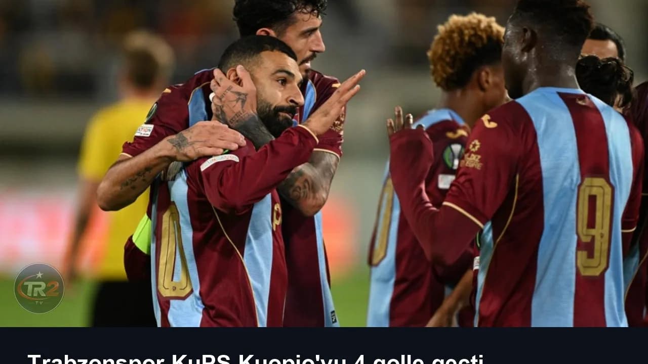 Trabzonspor KuPS Kuopio'yu 4 golle geçti