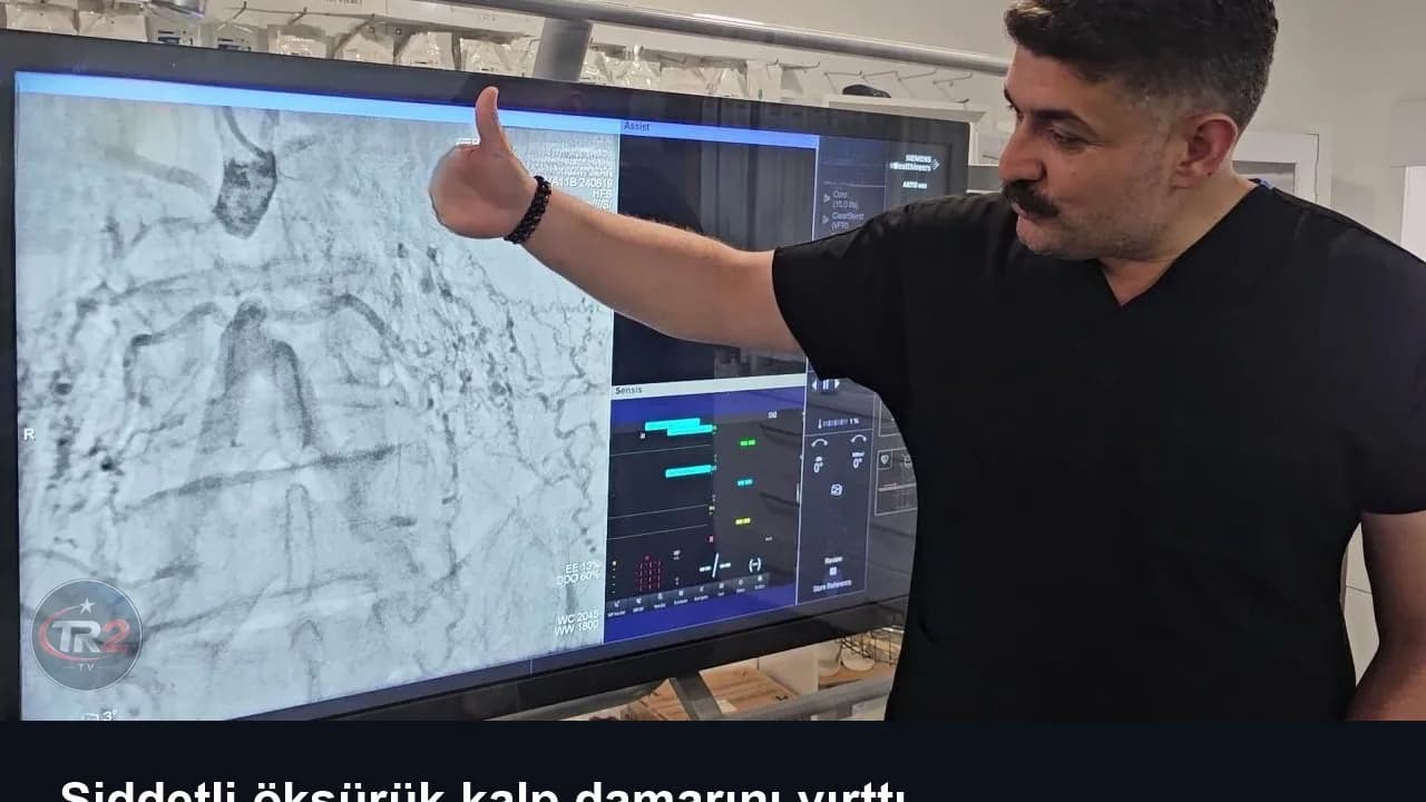 Şiddetli öksürük kalp damarını yırttı