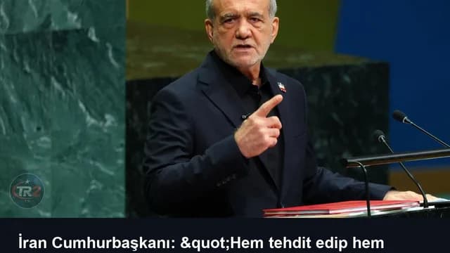 İran Cumhurbaşkanı: "Hem tehdit edip hem müzakereden bahsedemezsiniz"