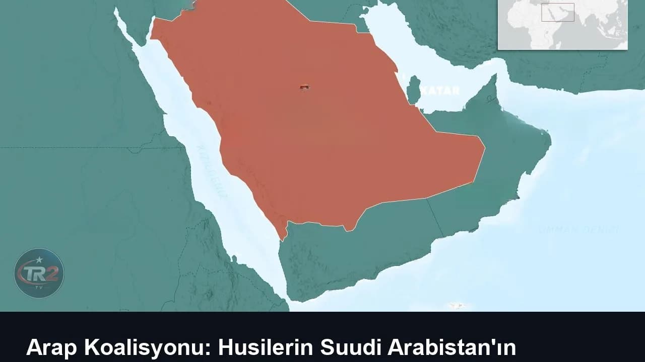 Arap Koalisyonu: Husilerin Suudi Arabistan'ın güneyine fırlattığı 10 balistik füze imha edildi