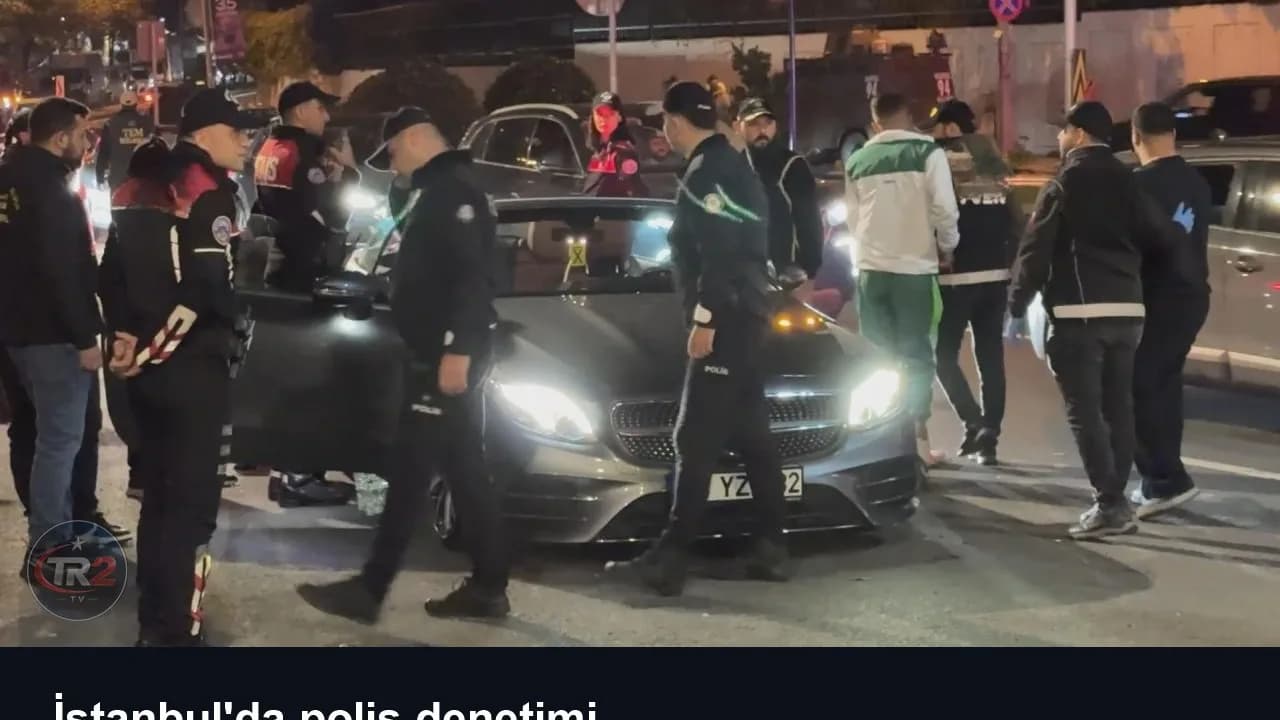 İstanbul'da polis denetimi