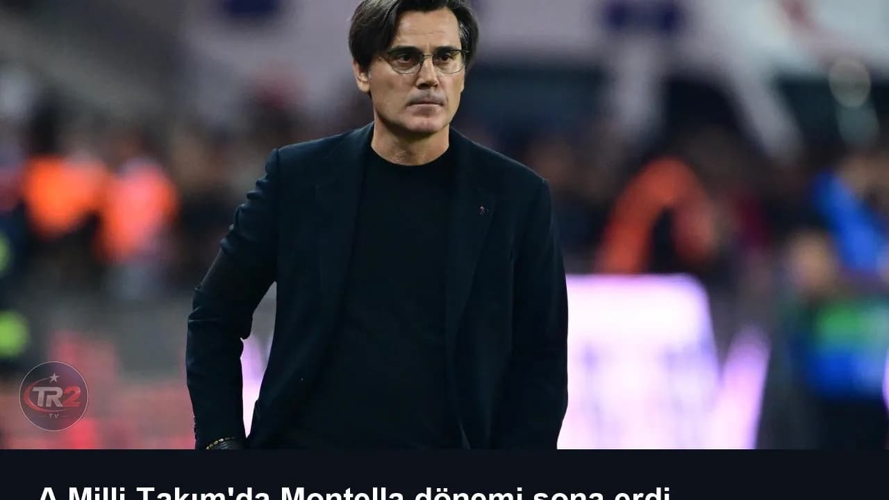 A Milli Takım'da Montella dönemi sona erdi