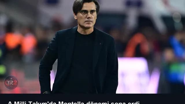 A Milli Takım'da Montella dönemi sona erdi
