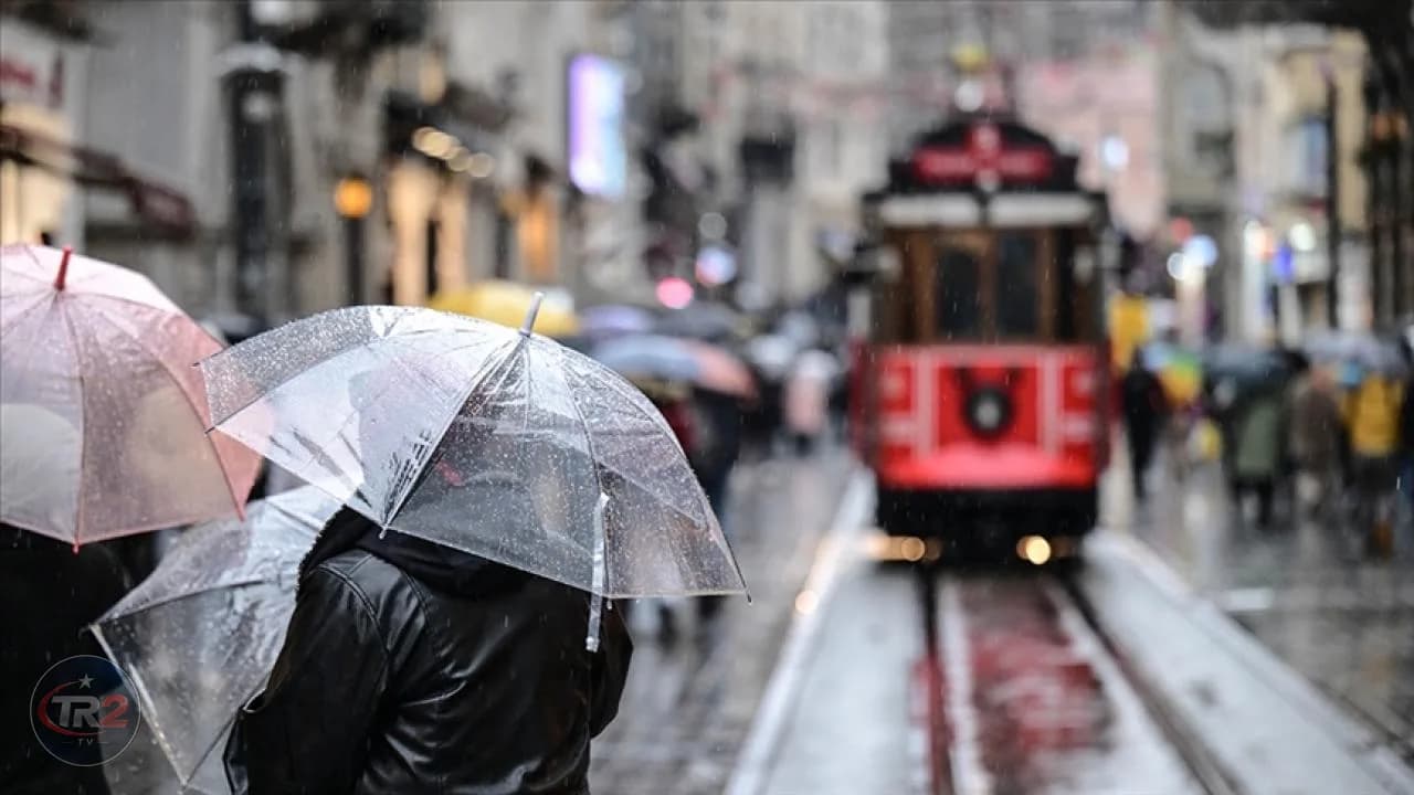 11 il için sarı uyarı: Kuvvetli yağışa dikkat