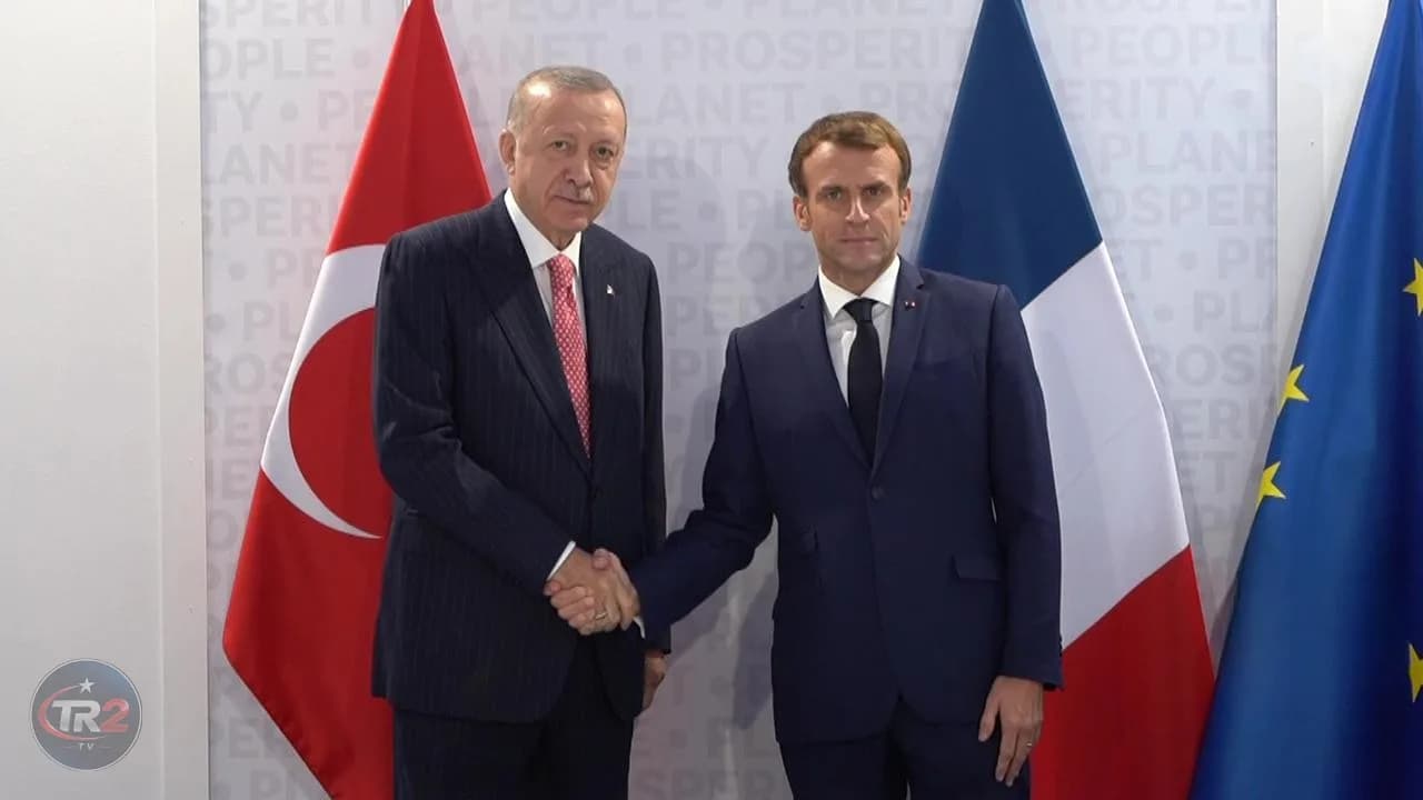 Cumhurbaşkanı Erdoğan, Fransa Cumhurbaşkanı Macron ile telefonda görüştü