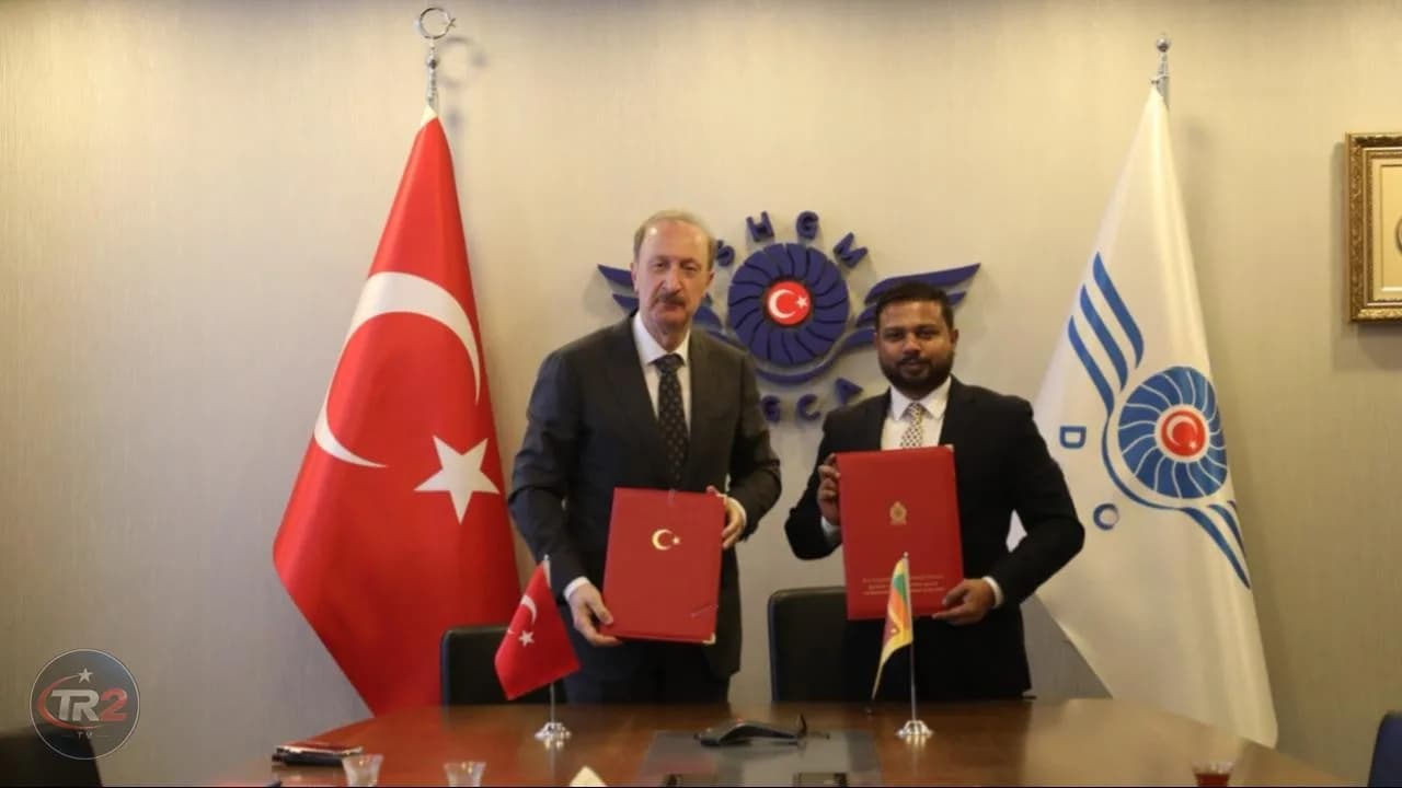 Türkiye ile Sri Lanka arasında iş birliği anlaşması