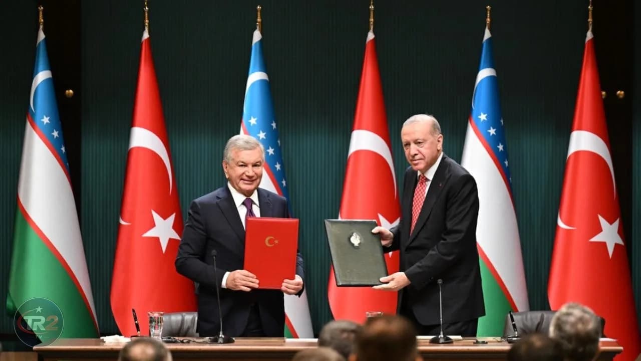 Türkiye ile Özbekistan arasında 5 anlaşma imzalandı