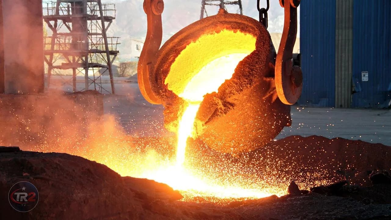 Türkiye'nin ham çelik üretimi 29,8 milyon tona çıktı