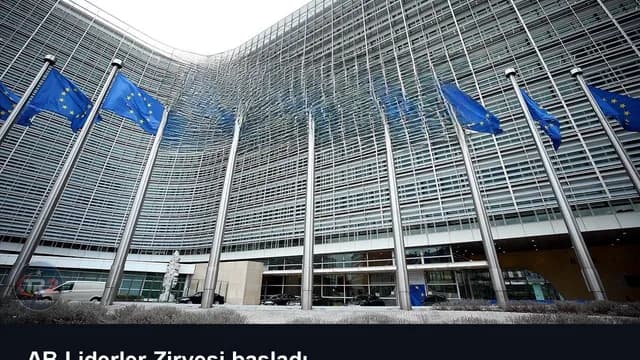 AB Liderler Zirvesi başladı