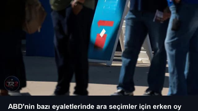 ABD'nin bazı eyaletlerinde ara seçimler için erken oy kullanma işlemi başladı