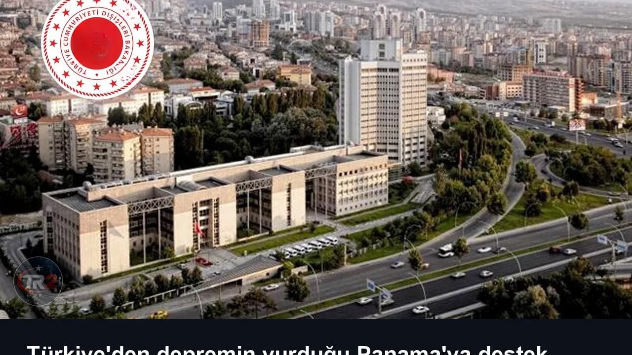 Türkiye'den depremin vurduğu Panama'ya destek