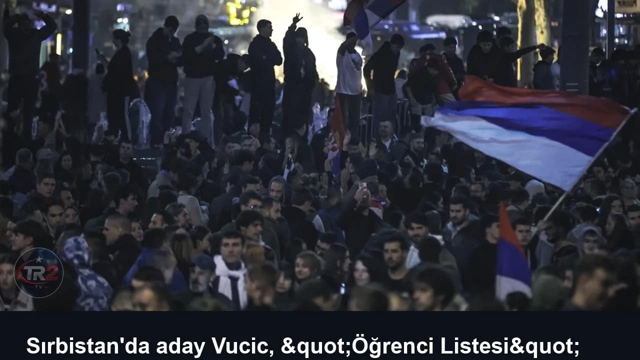 Sırbistan'da aday Vucic, "Öğrenci Listesi" karşısında seçim mağlubiyetini kabul etti