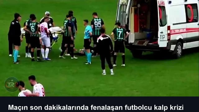 Maçın son dakikalarında fenalaşan futbolcu kalp krizi geçirdi