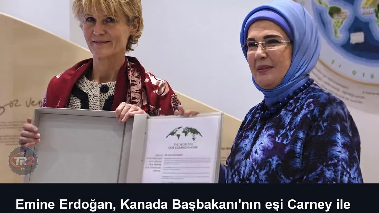 Emine Erdoğan, Kanada Başbakanı'nın eşi Carney ile Sıfır Atık Vakfını ziyaret etti