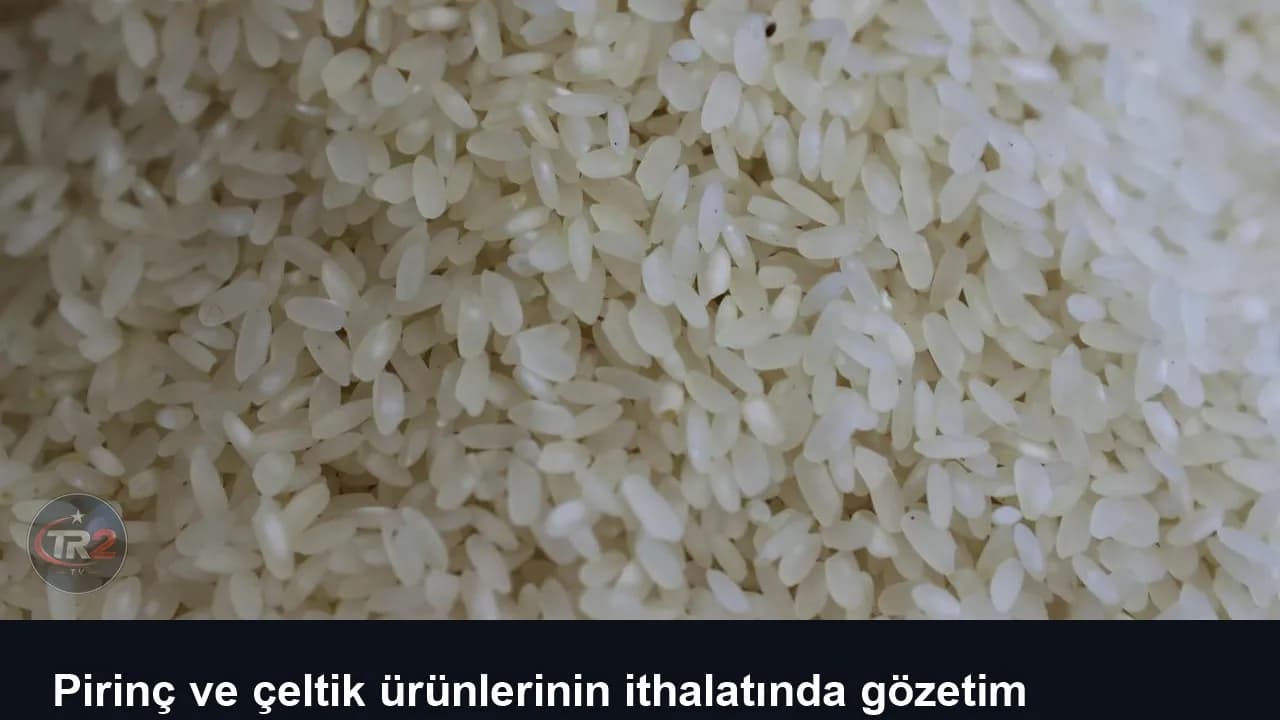 Pirinç ve çeltik ürünlerinin ithalatında gözetim uygulanacak