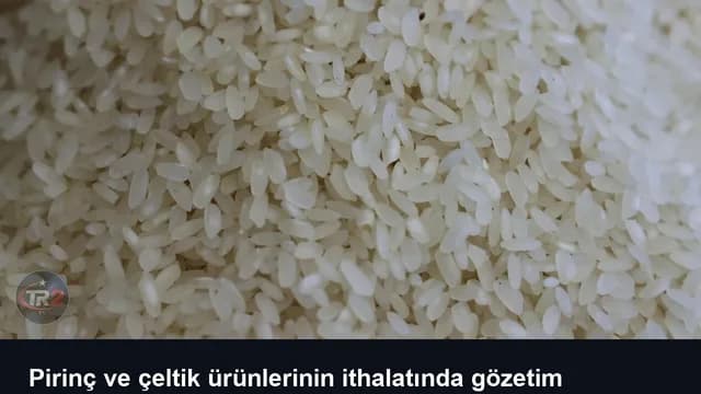 Pirinç ve çeltik ürünlerinin ithalatında gözetim uygulanacak