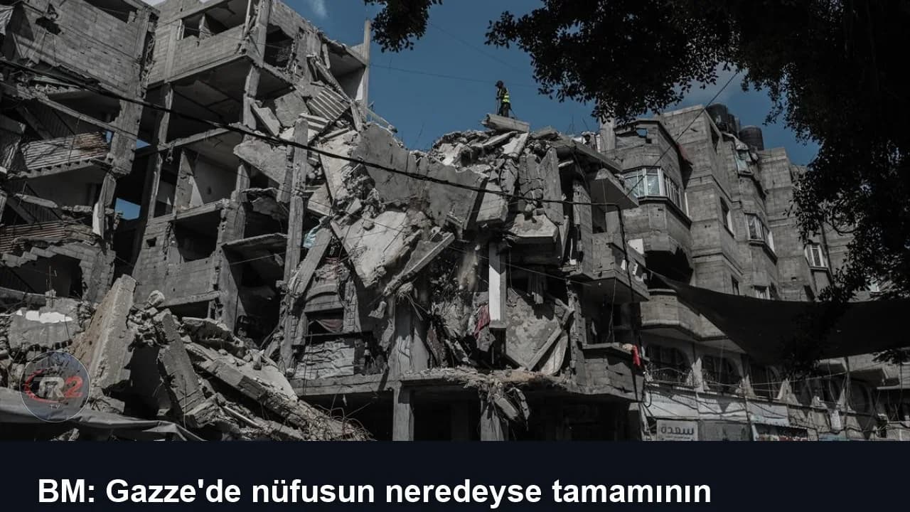 BM: Gazze'de nüfusun neredeyse tamamının barınma yardımına ihtiyacı var
