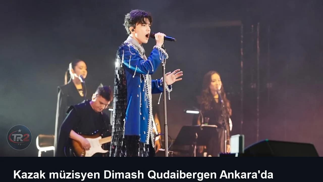 Kazak müzisyen Dimash Qudaibergen Ankara'da sahne alacak
