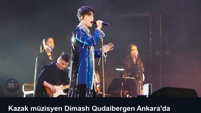 Kazak müzisyen Dimash Qudaibergen Ankara'da sahne alacak