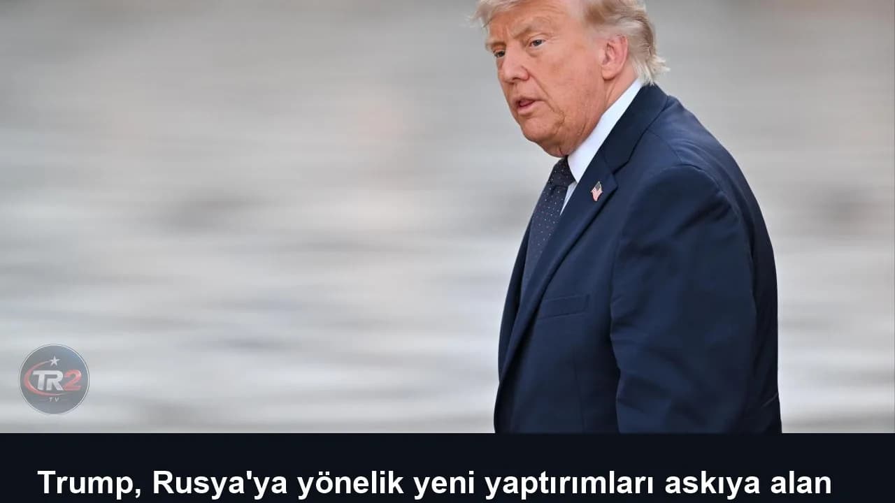 Trump, Rusya'ya yönelik yeni yaptırımları askıya alan kararname imzaladı