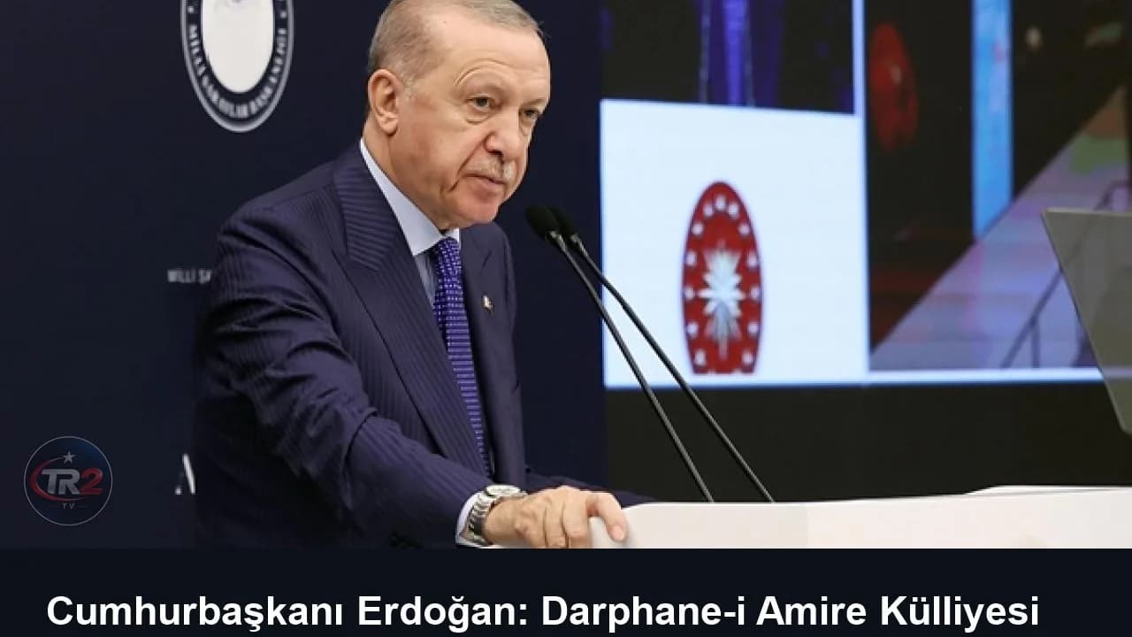 Cumhurbaşkanı Erdoğan: Darphane-i Amire Külliyesi dünyaya örnek teşkil edecek bir yapıya kavuştu
