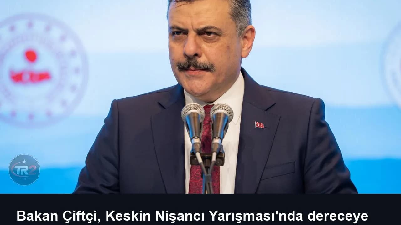 Bakan Çiftçi, Keskin Nişancı Yarışması'nda dereceye giren takımları kutladı