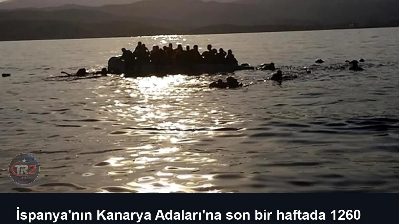 İspanya'nın Kanarya Adaları'na son bir haftada 1260 düzensiz göçmen geldi