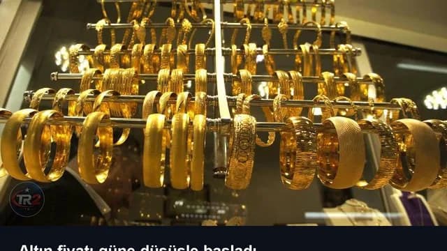 Altın fiyatı güne düşüşle başladı